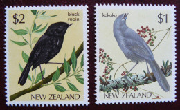 Nlle Zélande YT N° 895/6 Neufs ** (MNH) - Oiseaux - Passereaux