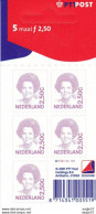 Netherlands Pays Bas 2001 - Carnet 5 Timbres 2.50G - NVPH V1499b Postfris/MNH** - Postzegelboekjes En Roltandingzegels