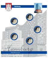 Safe Einzelblatt 2 Euro "Hamburg" 2023 Nr. 7821-18 Neu - Zubehör
