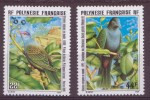 Polynesie N° 479 Et 480** Neuf Sans Charniere Oiseaux - Neufs