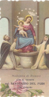 Santino Fustellato Madonna Di Pompei - Santini