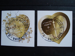 1669 Et 1670 Coeurs  Boucheron De 2019 Oblitérés ****** Cachet Rond - Used Stamps