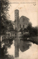 N°3110 W -cpa Sagonne -les Ruines Et Les Fossés Du Château- - Sonstige & Ohne Zuordnung