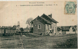 80 - Templeux Le Guérard : La Gare - Other & Unclassified