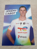 Cyclisme Cycling Ciclismo Ciclista Wielrennen Radfahren CABOT JÉRÉMY (TotalEnergies 2023) - Cycling
