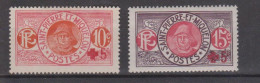 St Pierre Et Miquelon N° 105 à 106 Avec Charnières - Unused Stamps