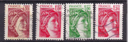 France 1965 + 1972 à 1974 ° - Used Stamps