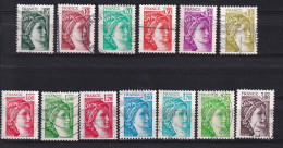 France 1964 + 1965 + 1967 + 1968 + 1969 + 1971 à 1977 + 1979 ° - Used Stamps