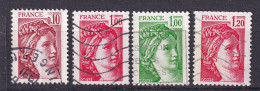 France 1965 +  1972 Et 1974 ° - Usados