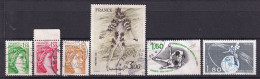 France  2058 + 2059 + 2061 + 2068 + 2069 + 2073 ° - Used Stamps