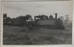 Photo Ancienne - Snapshot - Carte Photo - Train - Locomotive - JOUY LE CHÂTEL - Ferroviaire - Chemin De Fer - Eisenbahnen