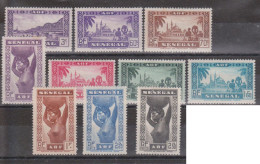 Sénégal N° 160 à 169 Avec Charnières - Unused Stamps