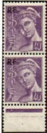 FRANCE    -   1944 .  Y&T N° 659 *.   Taches Diverses + Valeurs Maculées - Unused Stamps