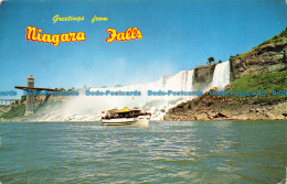 R071538 Greetings From Niagara Falls. M. Spitalny. 1971 - Monde