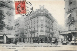 NEUILLY SUR SEINE Carrefour Des Rues Du Marché Et De Chartres - Neuilly Sur Seine