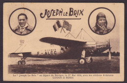 CPA Aviation Aviateur Non Circulé Joseph Le Brix Codos Et Rossi - 1919-1938: Entre Guerras