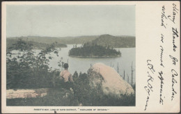 Rabbit's Bay, Lake Of Bays District, Ontario, C.1905 - Postcard - Muskoka