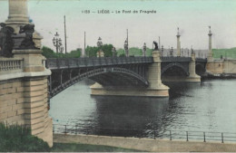 LIEGE : Le Pont De Fragnée. Carte Glacée. Carte Impeccable. - Liege