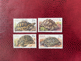 SWA 1982 SUD OUEST AFRICAIN 4v Neuf MNH ** Mi YT 473 476 SOUTH WEST AFRICA - Turtles