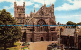 R071613 West Front. Exeter Cathedral. Salmon - Monde