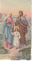 Santino Fustellato Sacra Famiglia - Andachtsbilder