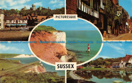 R071628 Picturesque Sussex. Multi View. 1970 - Monde