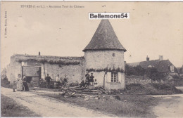 Cpa Dept 37 - Esvres - Ancienne Tour Du Château (voir Scan Recto-verso) - Autres & Non Classés