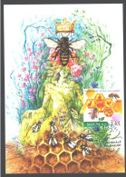 Moldova , 2024 , World Bee Day , Maxicard - Moldavia
