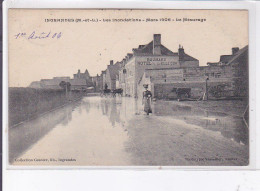 INGRANDES: Les Inondations, Mars 1906, Le Mesurage - Très Bon état - Sonstige & Ohne Zuordnung