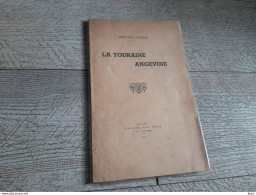 Plaquette Poésie La Touraine Angevine Vausselle 1941 Société Des Jeux Floraux - Reiseprospekte