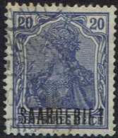 Saargebiet 1920, MiNr 35, Gestempelt - Nuevos