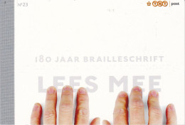 Netherlands Pays Bas Nederland NVPH PR23 Lees Mee Braille 2009 Prestige Booklet MNH** - Carnets Et Roulettes