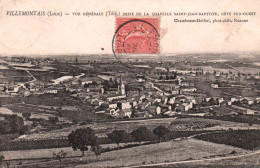 42 Loire CPA - VILLEMONTAIS - Vue Générales Prise Depuis La Chapelle Saint Jean-Baptiste - Sud-ouest - 1906 - Other & Unclassified