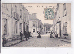JARZE: La Grand'rue Et L'avenue Du Château - Très Bon état - Autres & Non Classés