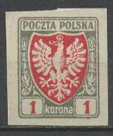 Pologne - Poland - Polen 1919 Y&T N°146 - Michel N°64 *** - 1k Aigle National - Nuovi