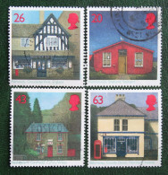 Post Offices (Mi 1705-1708) 1997 Used Gebruikt Oblitere ENGLAND GRANDE-BRETAGNE GB GREAT BRITAIN - Used Stamps