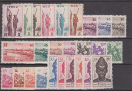 Togo N° 182 à 207 Avec Charnières - Unused Stamps