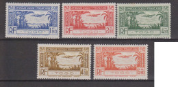 Togo N° PA 1  à PA 5 Avec Charnières - Unused Stamps