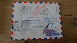 Enveloppe Avec Courrier Pour L'Australie Taxée ................ Boite-1 ........... 592 - 1921-1960: Période Moderne