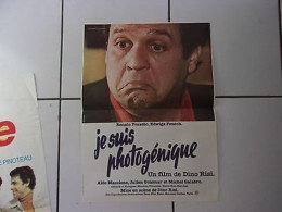 Affiche 55 X 40 Cms Film JE SUIS PHOTOGENIQUE Edwige Fenech Dino Risi - Afiches