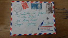 Enveloppe Avec Courrier Pour L'Australie  ................ Boite-1 ........... 593 - 1921-1960: Période Moderne