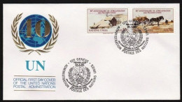 FDC/ONU/Genève/1985/ 40° Anniversaire De L'ONU                      (g026) - FDC