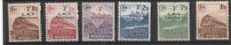 FRANCE Colis Postaux N° 187A  Et N° 194 à 198 Année 1942  Neuf Avec Charnière - Nuovi