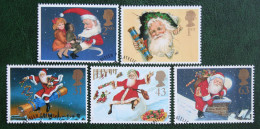 Natale Weihnachten Xmas Noel Kerst (Mi 1714-1718) 1997 Used Gebruikt Oblitere ENGLAND GRANDE-BRETAGNE GB GREAT BRITAIN - Usados