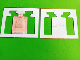 CHANEL    - Carte Parfumée - Modernas (desde 1961)