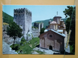 KOV 515-52 - SERBIA, ORTHODOX MONASTERY MANASIJA - Serbia