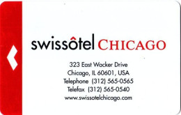 STATI UNITI  KEY HOTEL   Swissôtel Chicago - Geneva The Lobby Lounge - Hotelkarten
