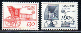 DANEMARK DANMARK DENMARK DANIMARCA 1979 EUROPA CEPT COMPLETE SET SERIE COMPLETA MNH - Unused Stamps