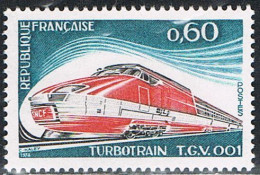 FRANCE : N° 1802 ** (Turbotrain TGV 001) - PRIX FIXE - - Ungebraucht