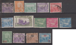 Tunisie N° 69 à 78 + 96 à 99 - Used Stamps